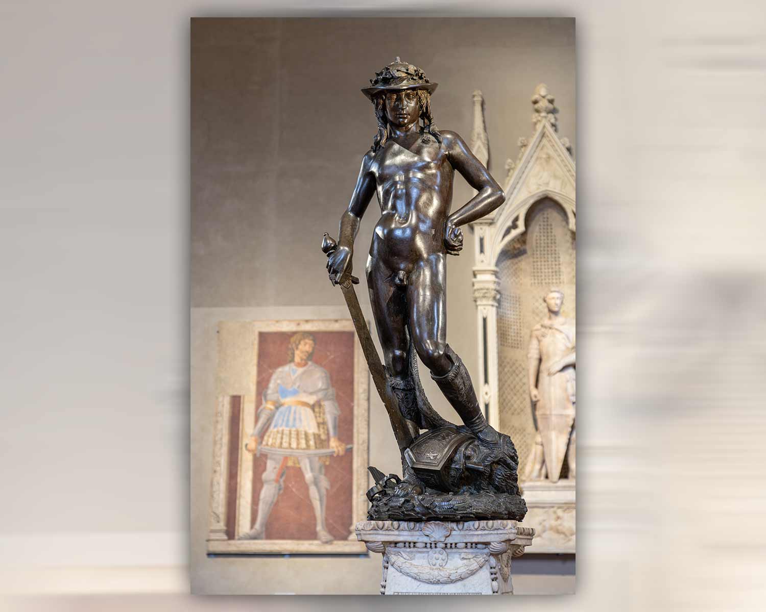 Donatello, David vittorioso (1435-1440) Museo nazionale del Bargello Courtesy Ministero della cultura