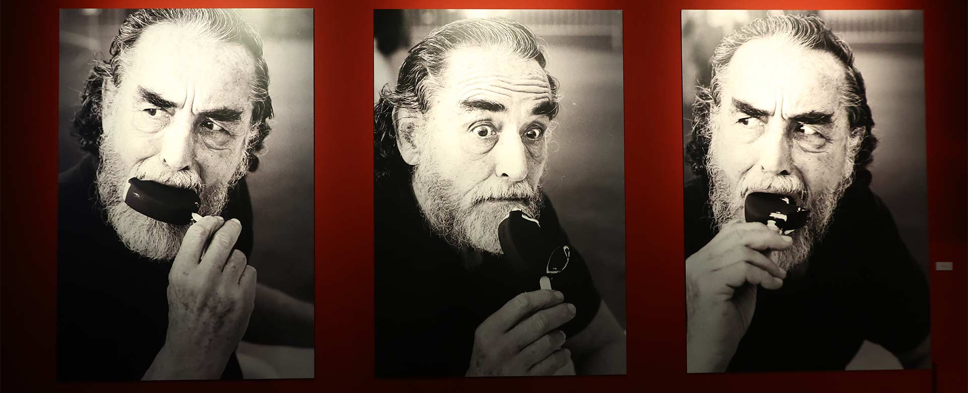 Tre scatti di Vittorio Gassman sono parte dell'allestimento della mostra Vittorio Gassman. Il centenario, all'Auditorium Parco della Musica di Roma fino al 29 giugno