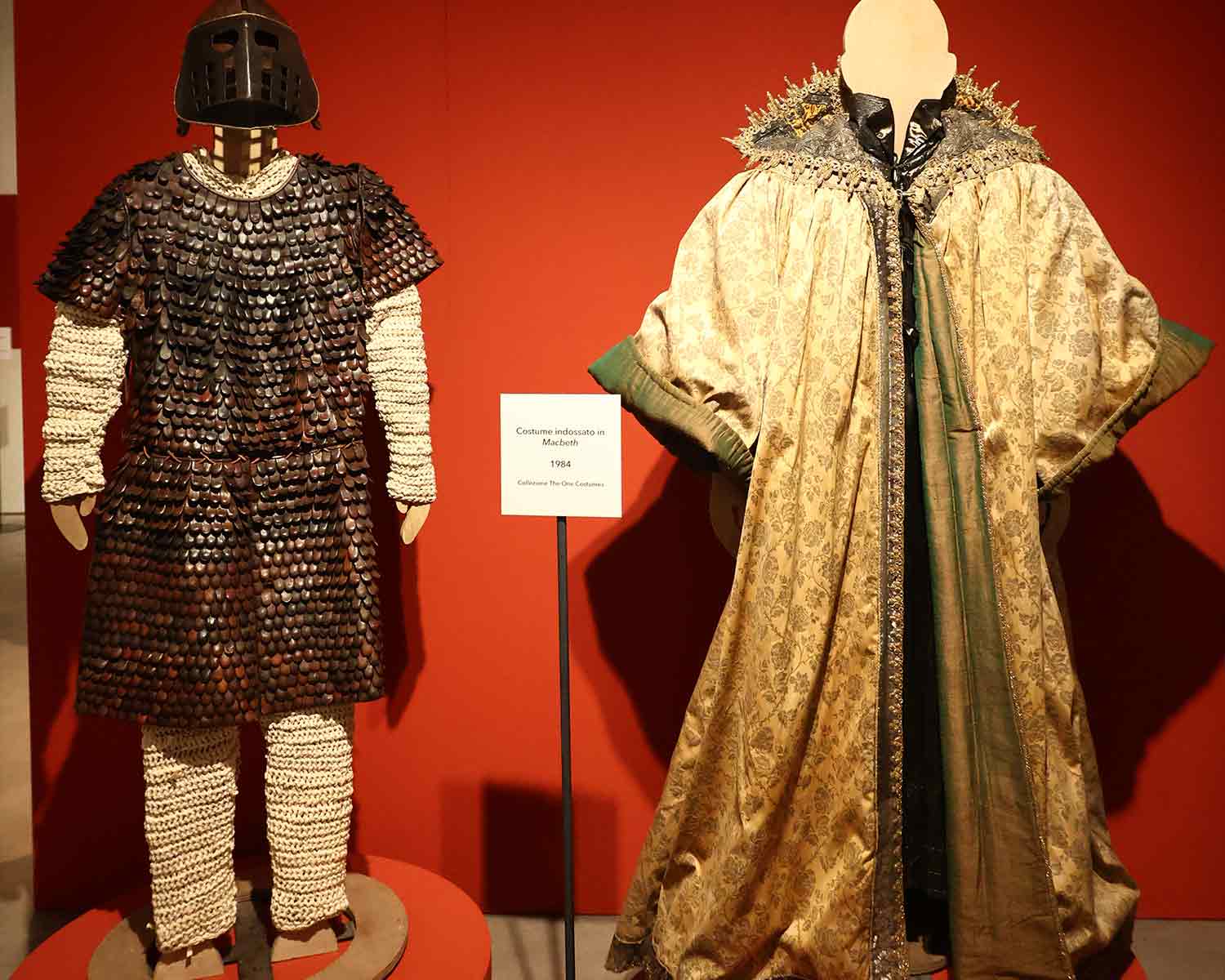 Costume indossato da Vittorio Gassman in Macbeth (1984) Collezione The One Costumes