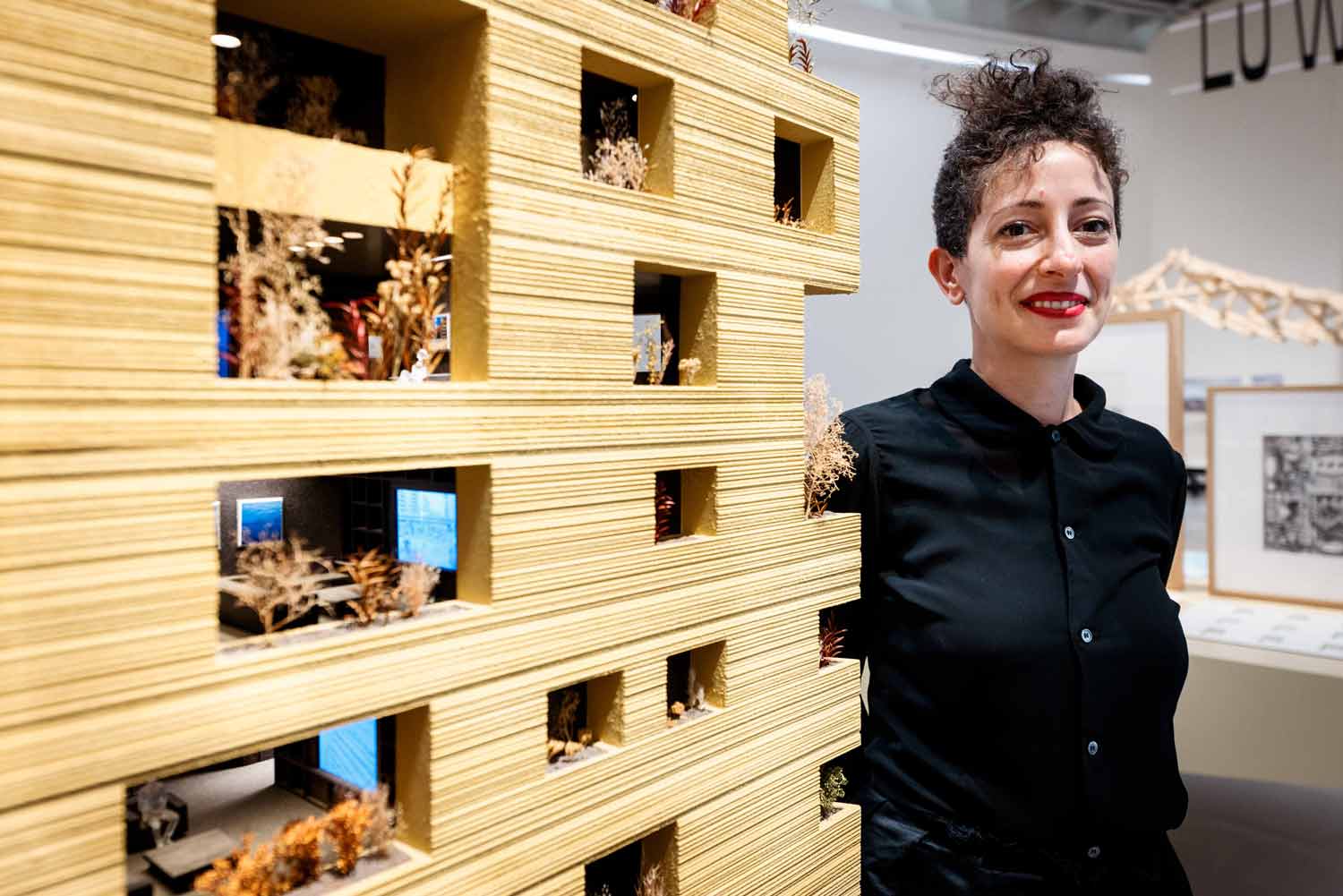 L’architetta libanese Lina Ghotmeh