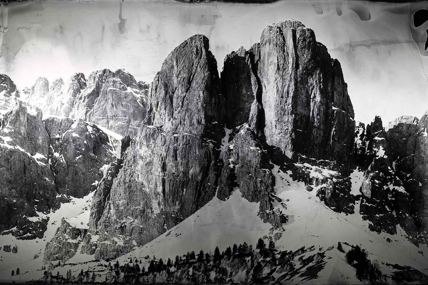 Sella (2020) Ambrotype, 550x90 mm