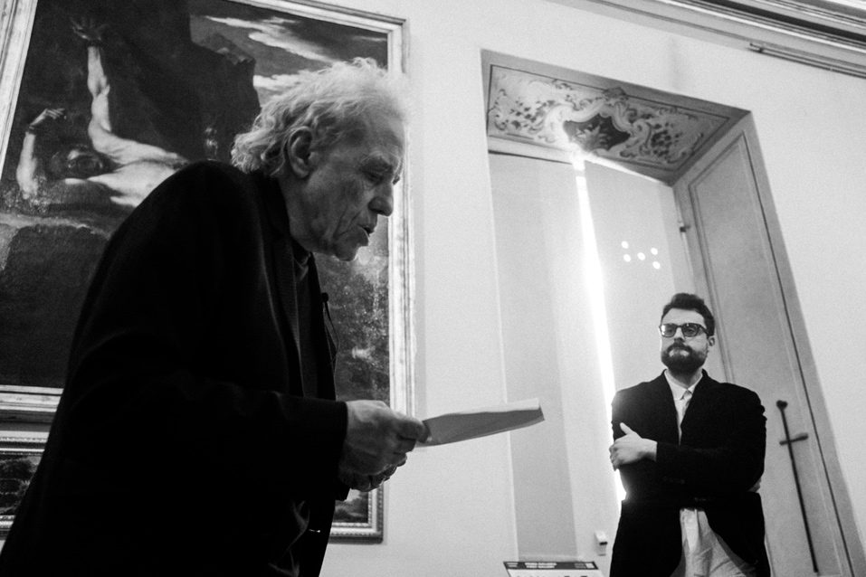 Abel Ferrara e Gabriele Tinti, Prometeo, Palazzo Corsini, courtesy Gazzilli