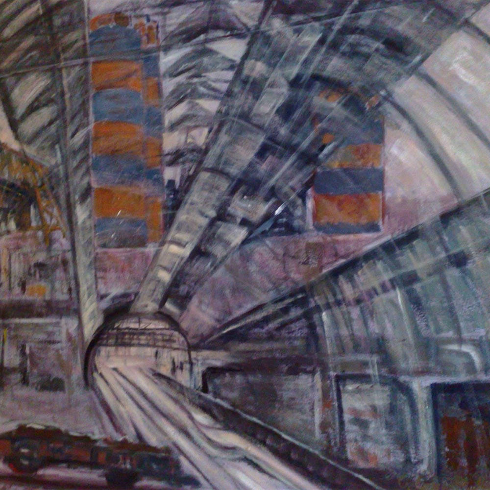 Giulietta Cavallotti, Stazione in costruzione, Courtesy Giulietta Cavallotti
