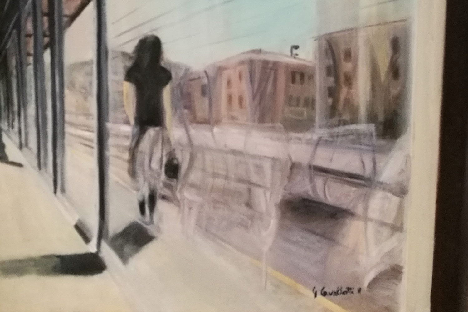 Giulietta Cavallotti, Stazione riflessa, courtesy Giulietta Cavallotti