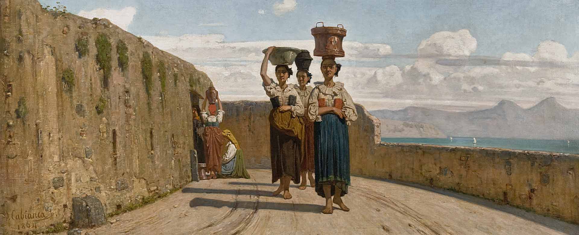 Acquaiole della Spezia di Vincenzo Cabianca (1864)