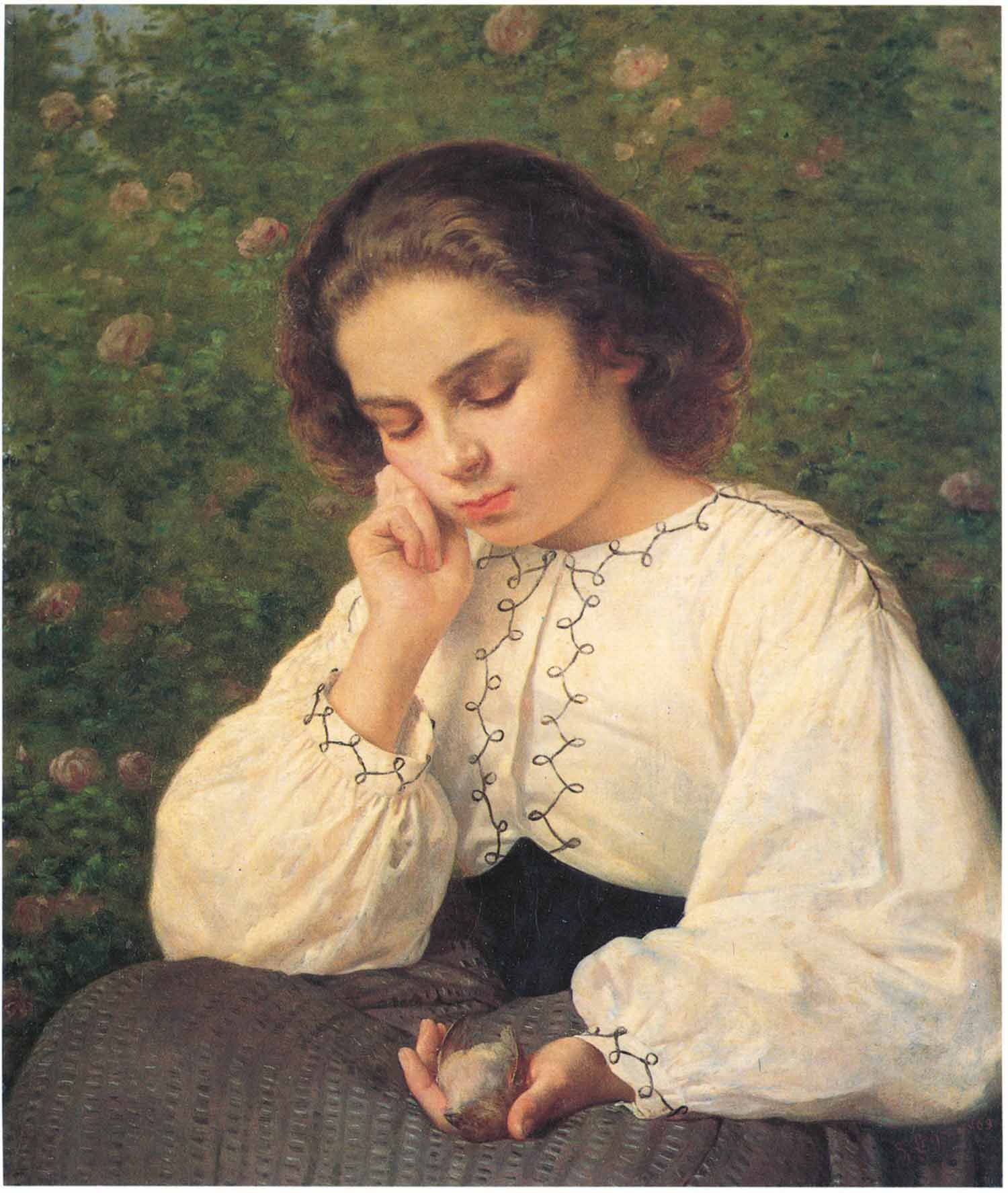 Silvestro Lega, Il primo dolore (1863)