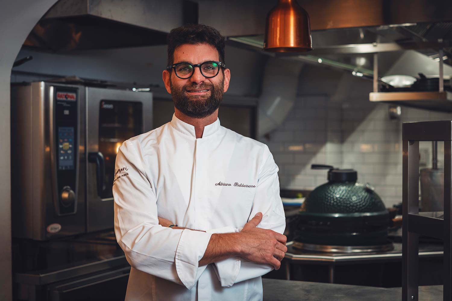 Adriano Baldassarre, Executive Chef del ristorante "Li Somari"