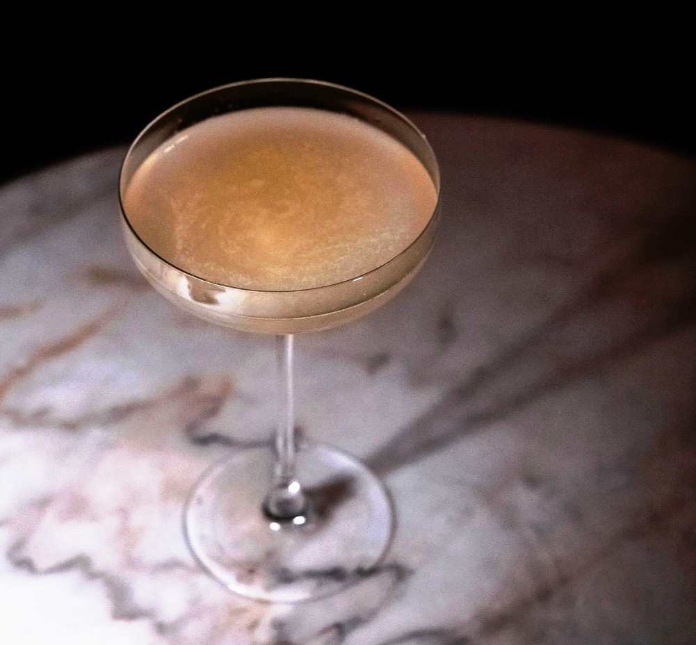 Bicchiere con cocktail