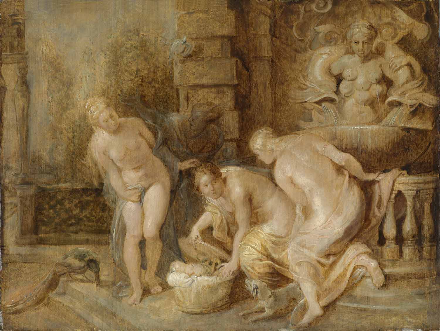 Pietro Paolo Rubens, La scoperta di Erittonio (1615-1616 circa)