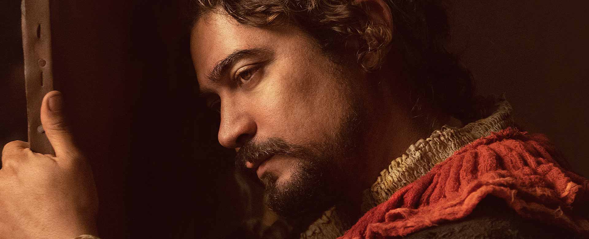 Riccardo Scamarcio nel film L’ombra di Caravaggio