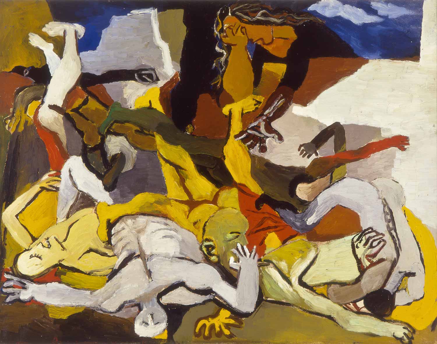 Renato Guttuso, Il massacro (1943)