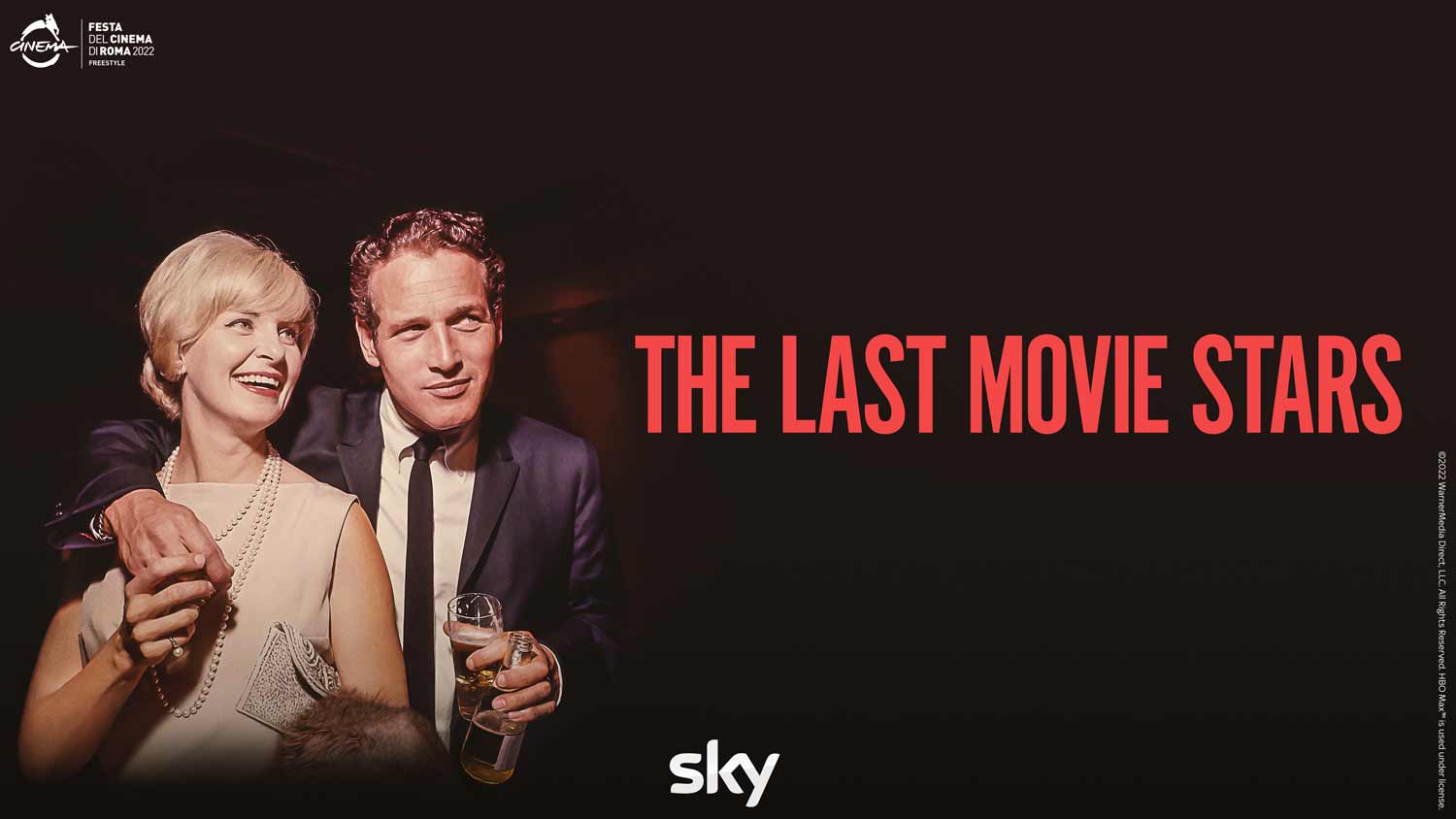 Il manifesto ufficiale della docuserie The last movie stars