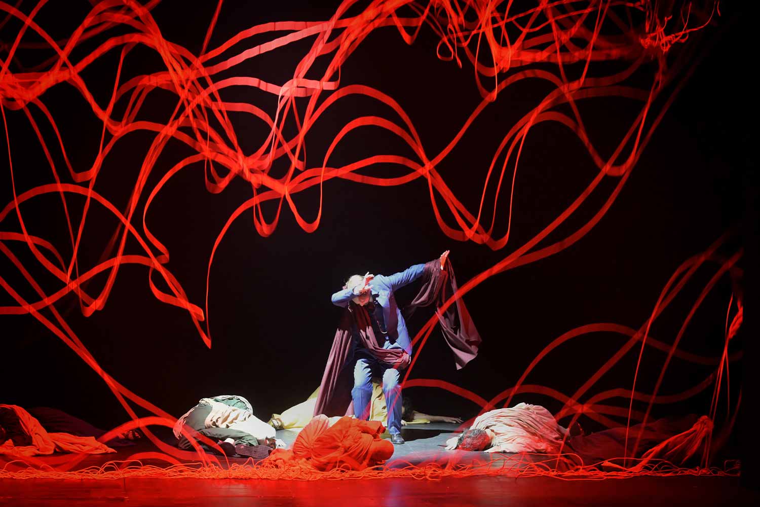 Lo spettacolo Giulio Cesare in Egitto al Theatre des Champs Elysees