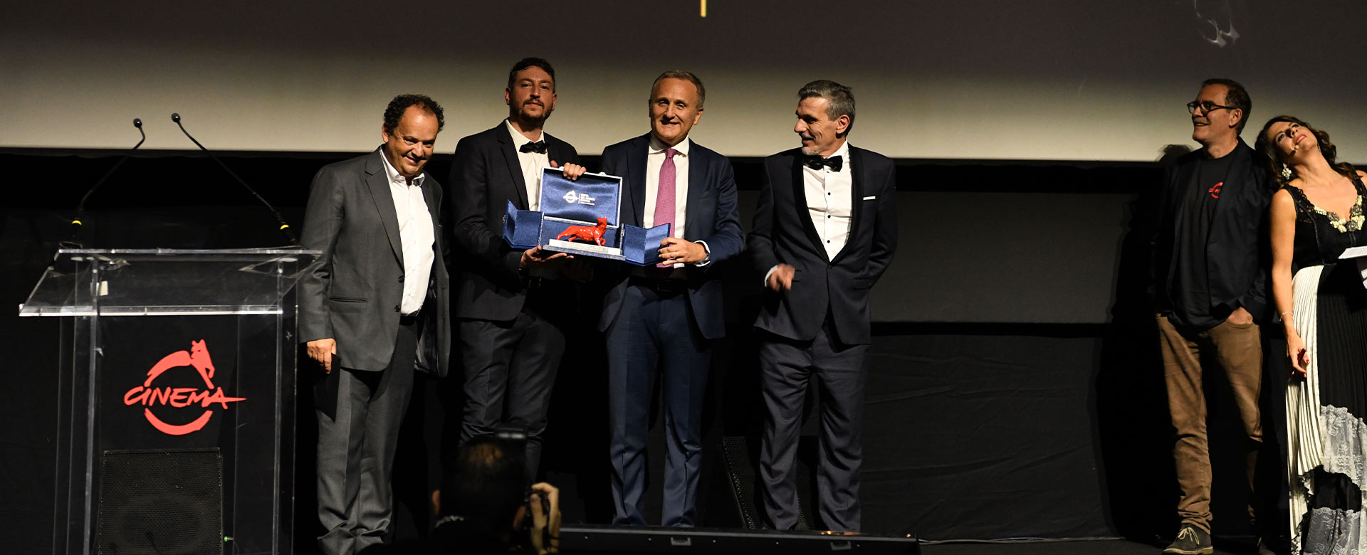 Cerimonia di assegnazione del Premio del pubblico FS alla Festa del Cinema di Roma 2022