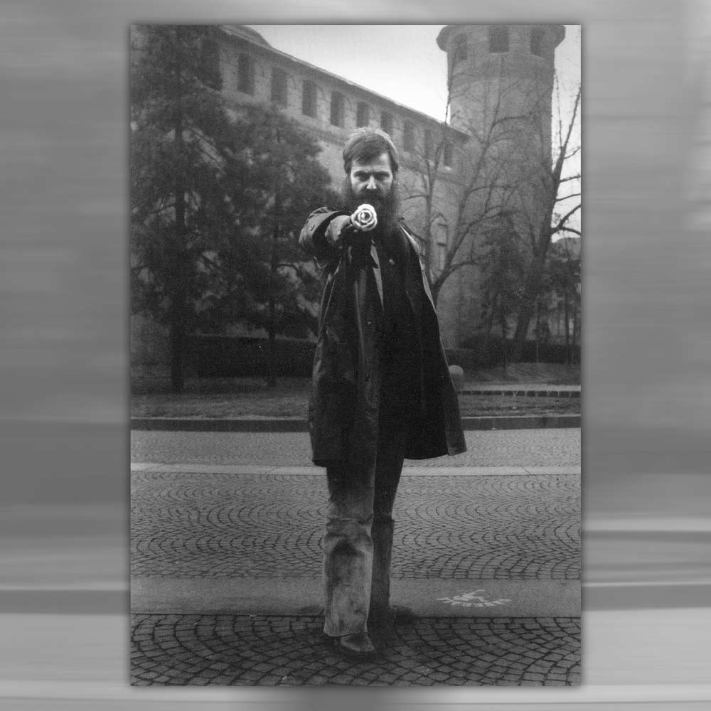 Michelangelo Pistoletto, Torino, 1970 Courtesy Archivio Paolo Mussat Sartor