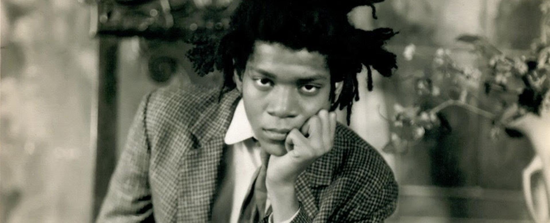 Jean-Michel Basquiat, 1982 © James Van der Zee Archive