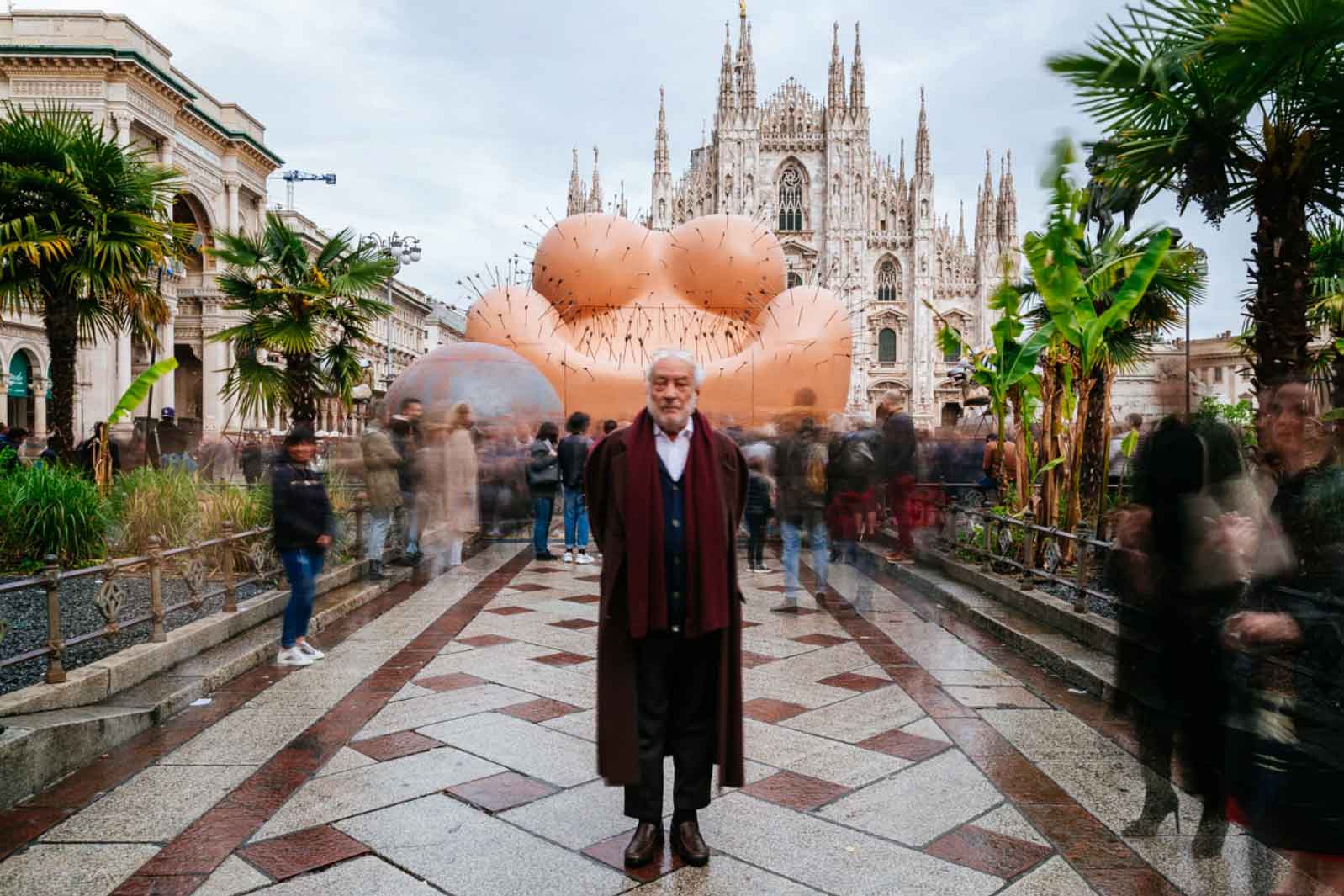 L'architetto e designer Gaetano Pesce