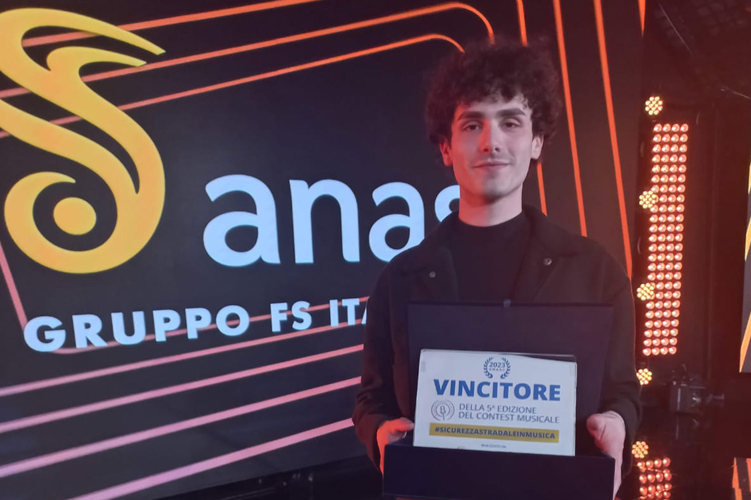 Hermes vince il contest di Anas Sicurezza stradale in musica