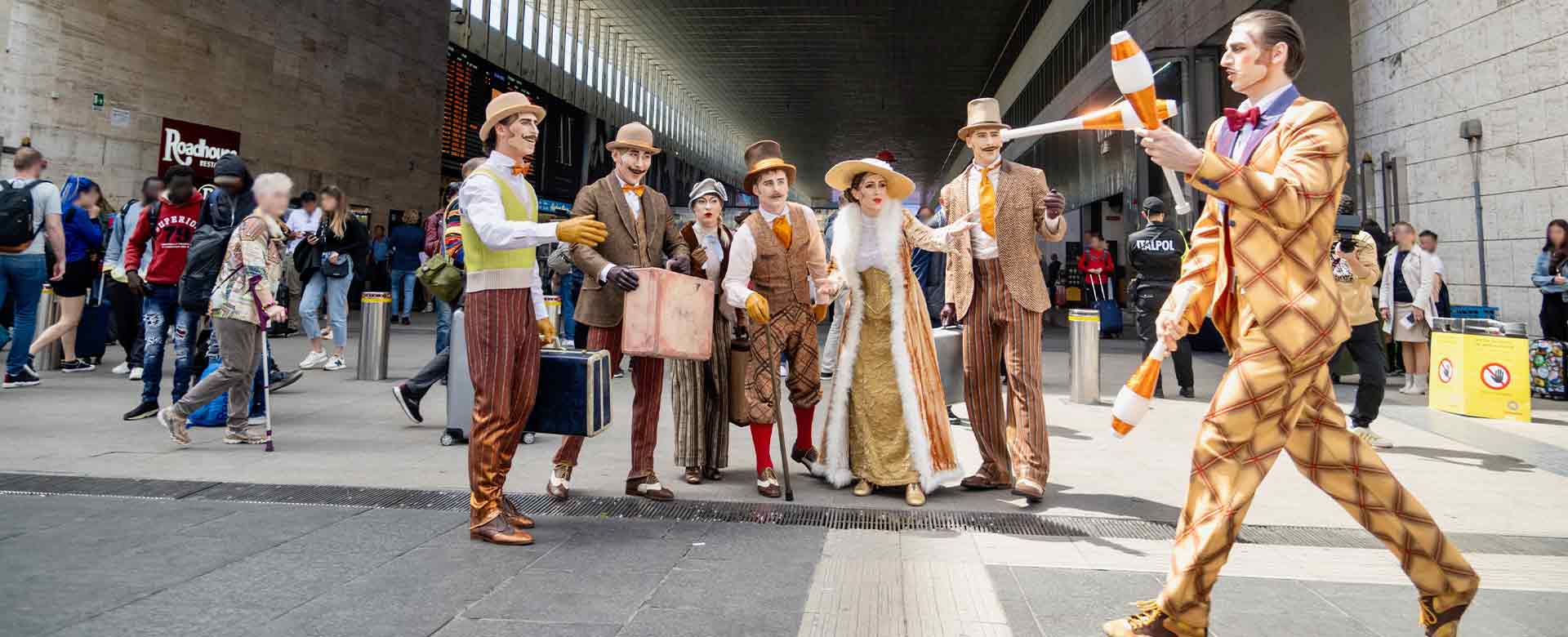 Cirque du soleil a Roma Termini