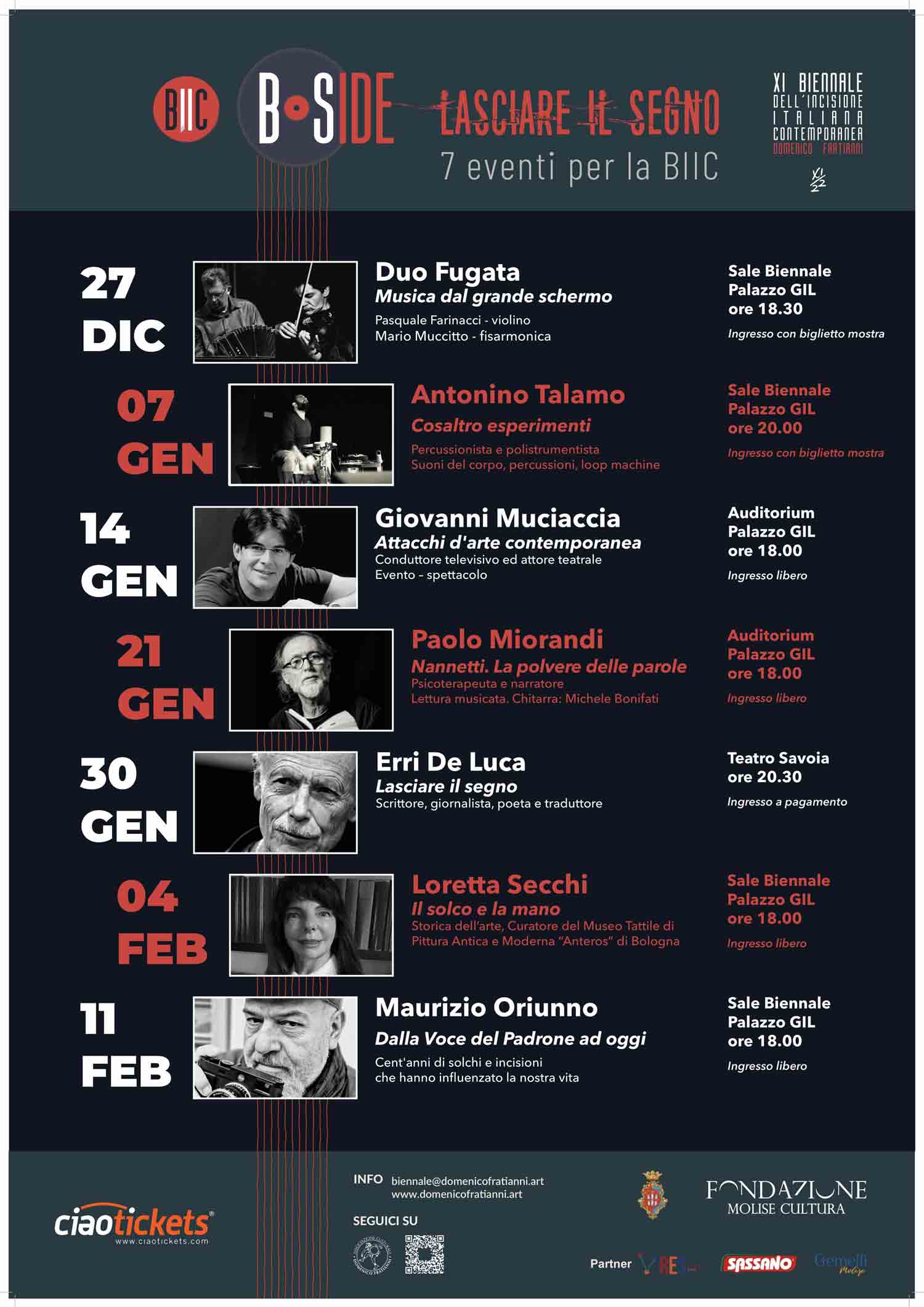 Biennale Incisione Fratianni Programma