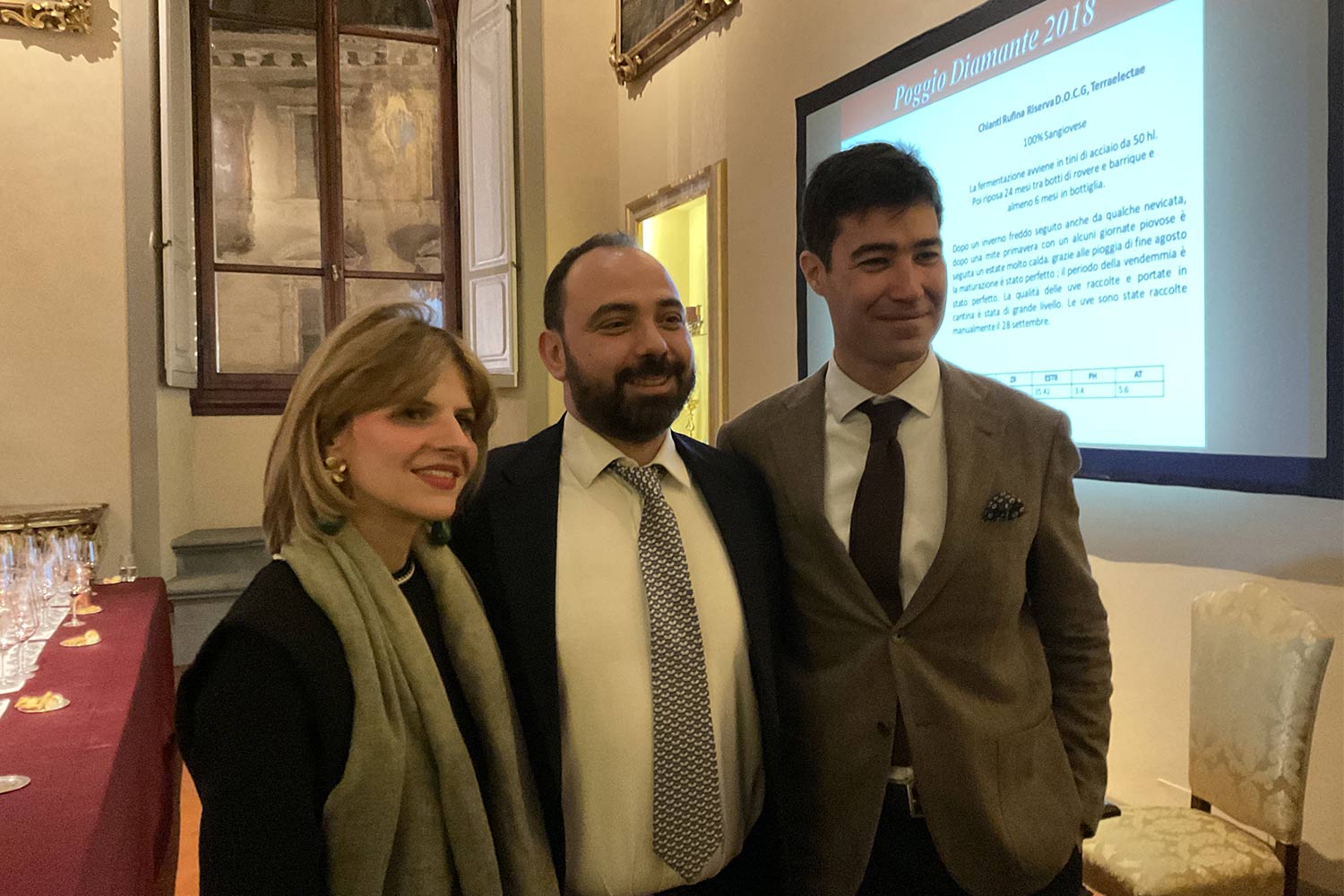 Degstazione vini Marchesi Gondi