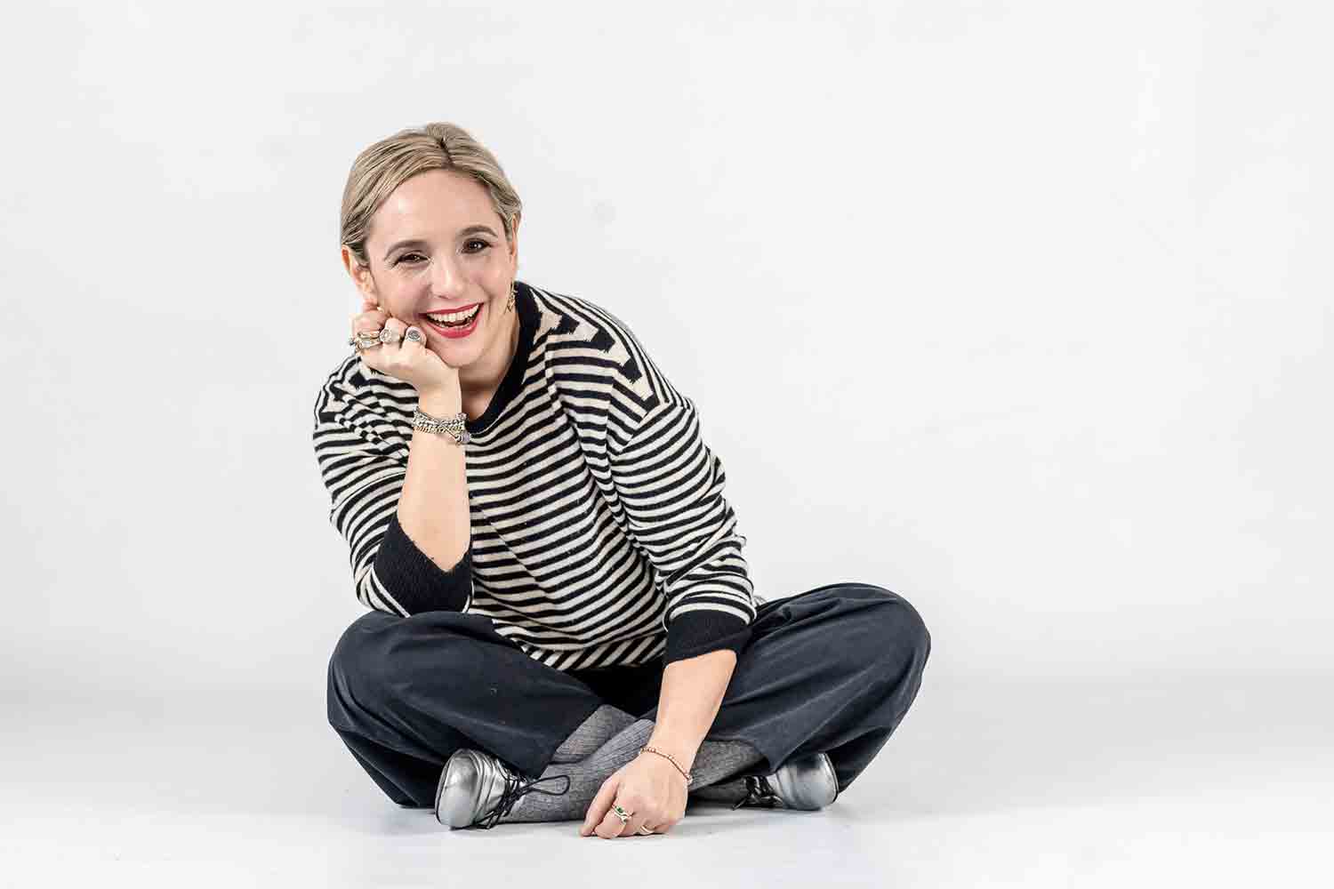 La scrittrice Azzurra Rinaldi