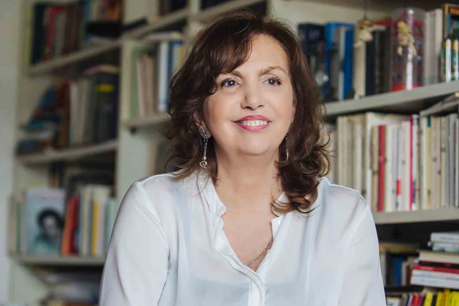 La scrittrice Patrizia Rinaldi