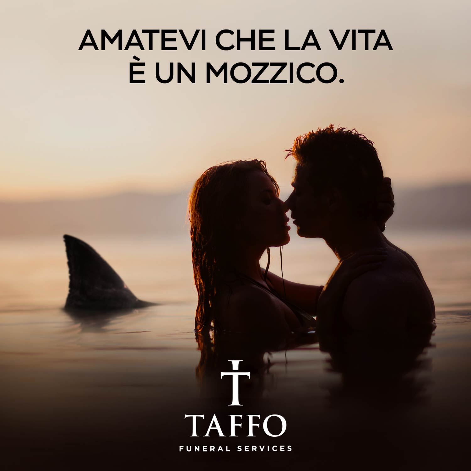 Un’immagine della campagna pubblicitaria di Taffo per San Valentino 2020 © kirweb/Simone Putignano/Riccardo Pirrone