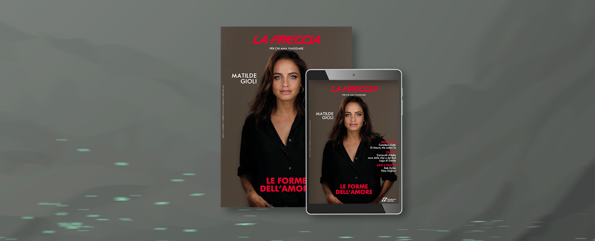 Cover de La Freccia di febbraio con Matilde Gioli