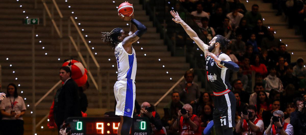 Un momento della Frecciarossa Final Eight di basket vinta dalla Germani Brescia