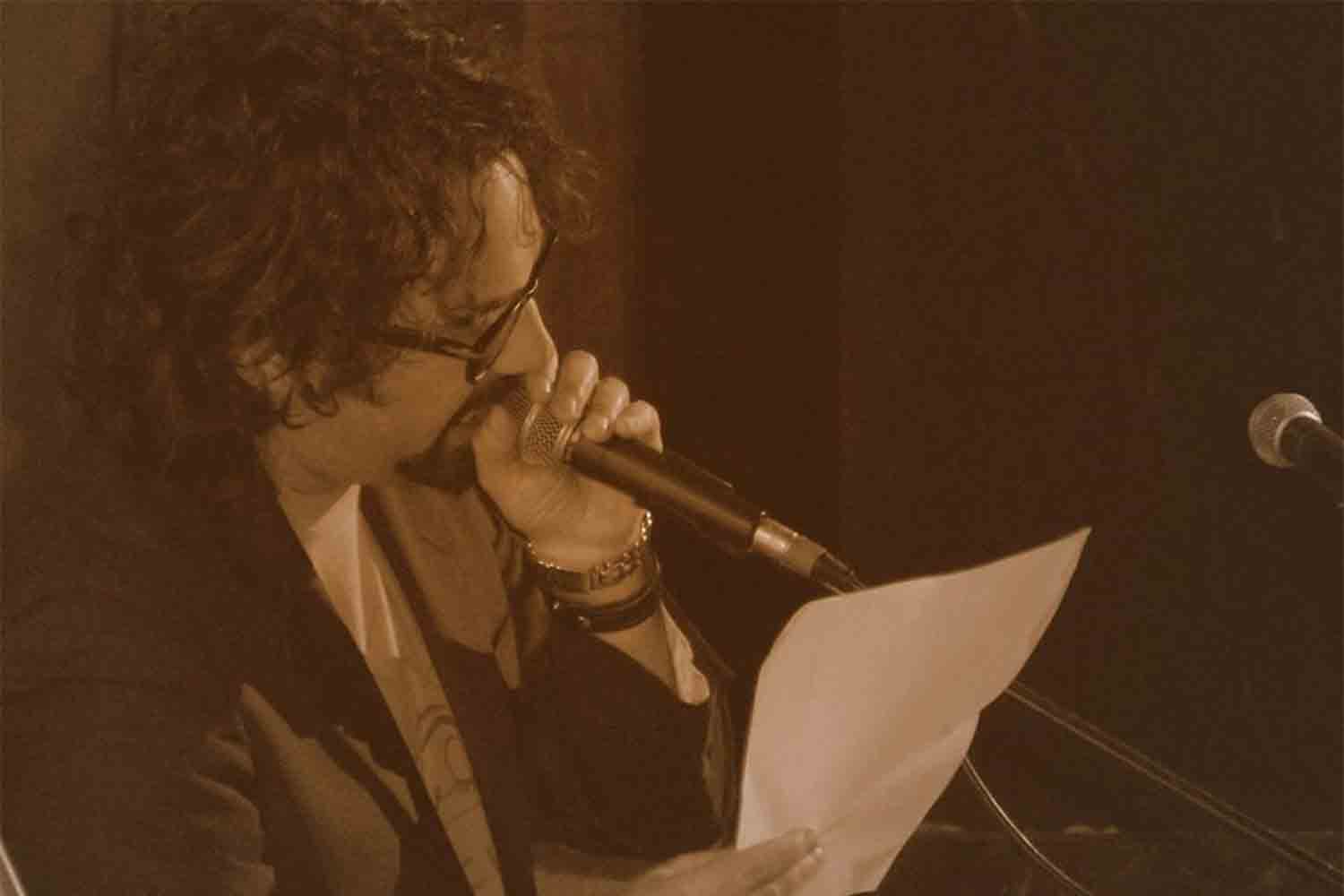 Il poeta Dimitri Ruggeri
