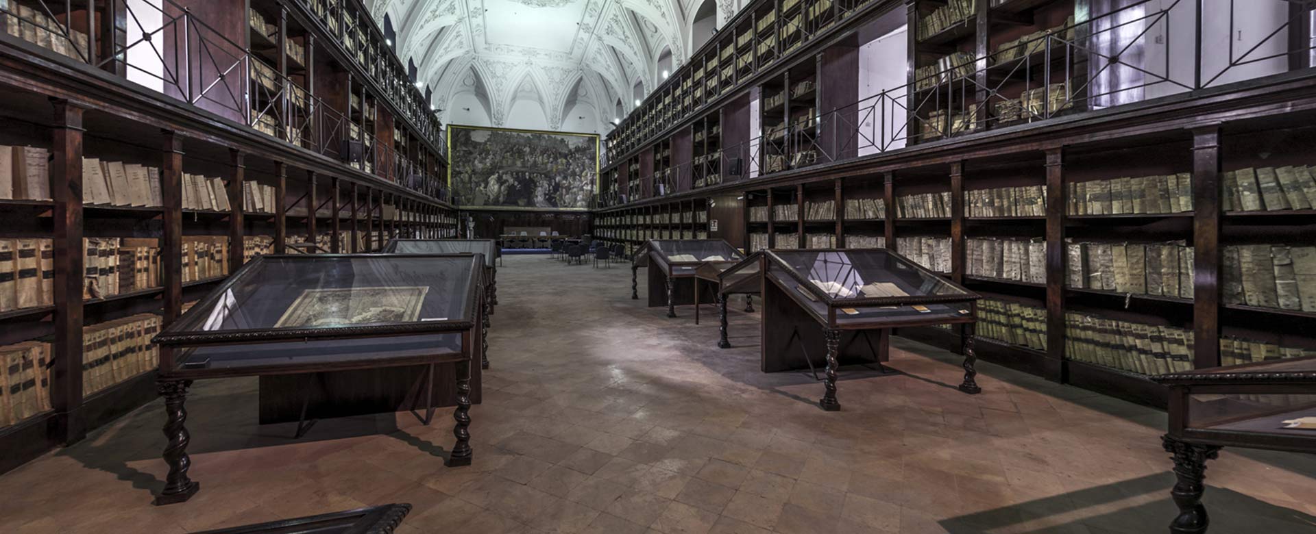 La Sala Filangieri nell’Archivio di Stato di Napoli ©Archivio di Stato di Napoli