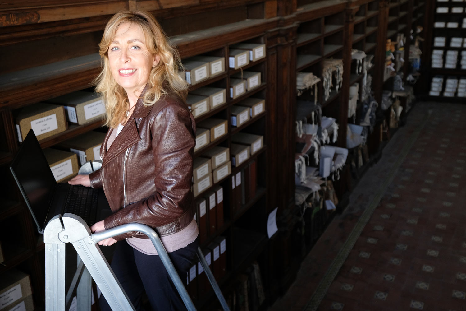 Candida Carrino, direttrice dell’Archivio di Stato di Napoli ©Mario Laporta