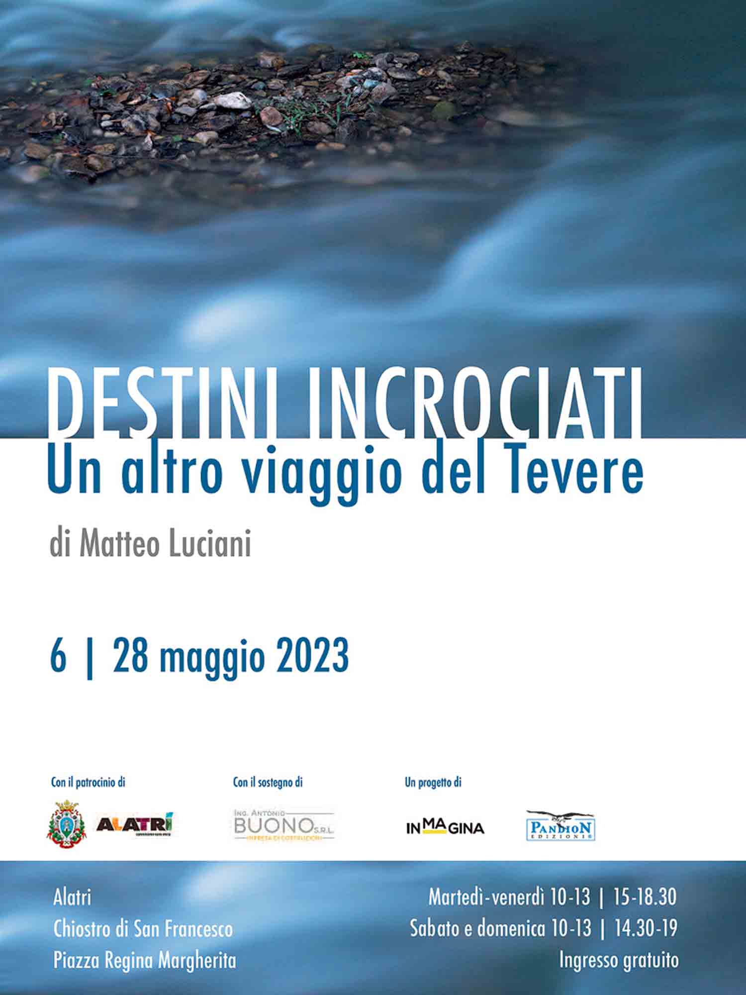 Locandina mostra di Mattelo Luciani