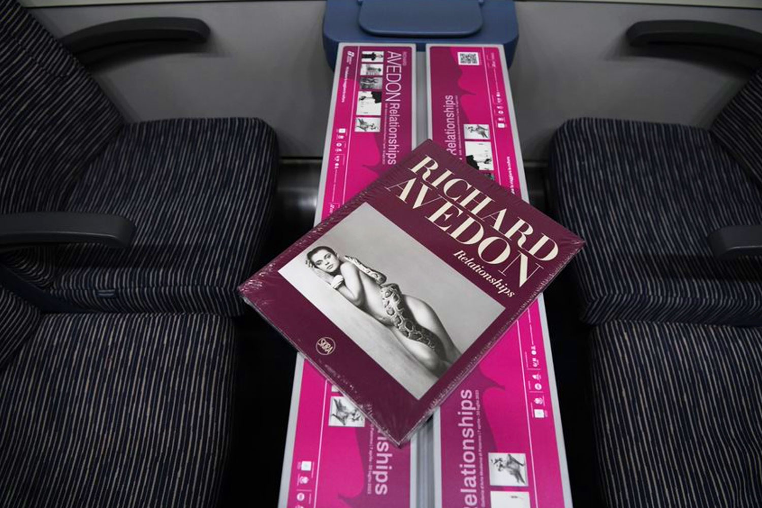 Treno Intercity per mostra Avedon