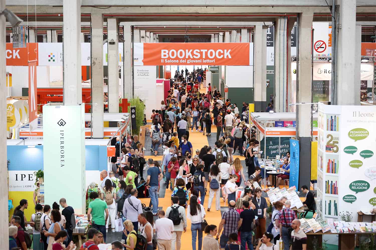 Immagini dell'edizione 2022 del Salone internazionale del libro di Torino