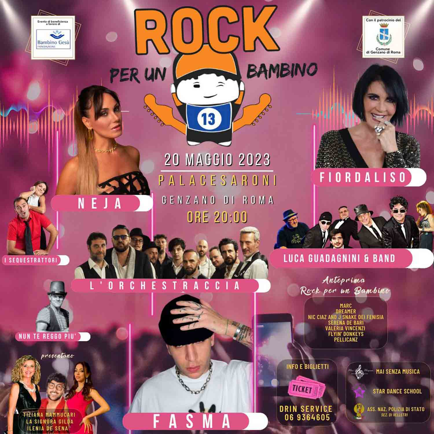 Locandina Rock per un bambino