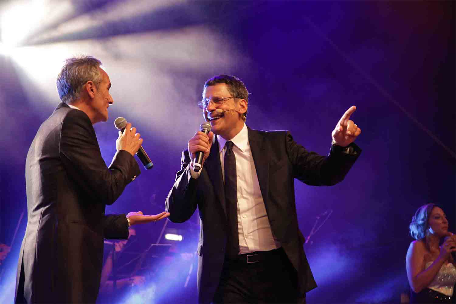 Michele Pecora e Fabrizio Frizzi