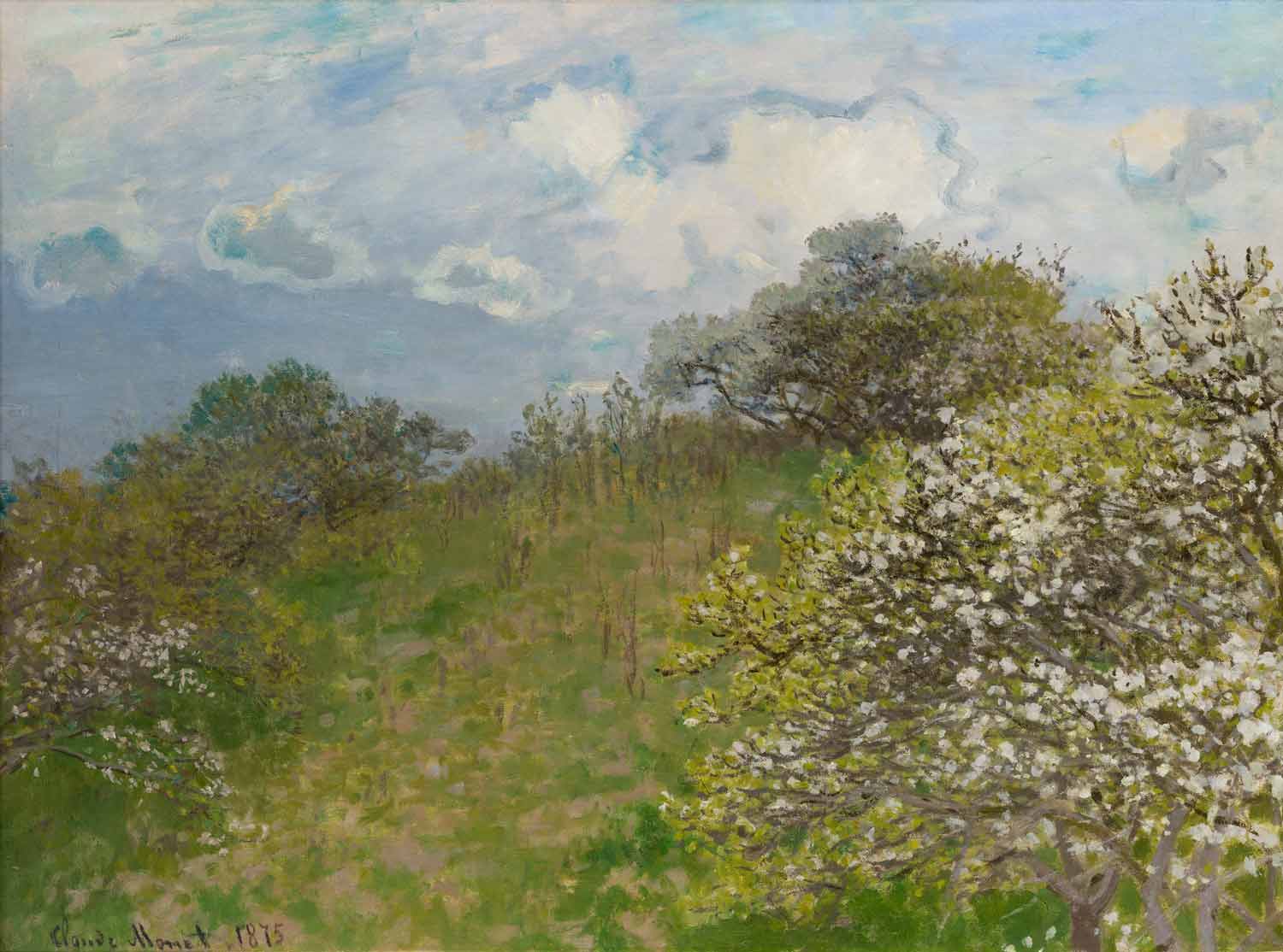 Claude Monet, La Primavera, 1875 ©Johannesburg Art Gallery