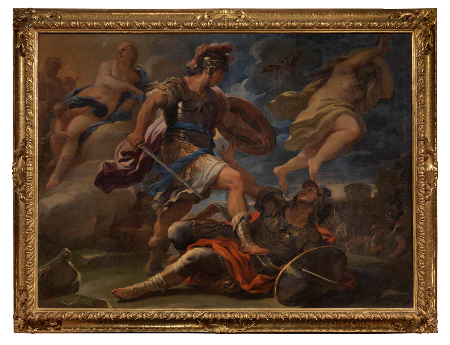 Vittoria di Enea su Turno di Luca Giordano 