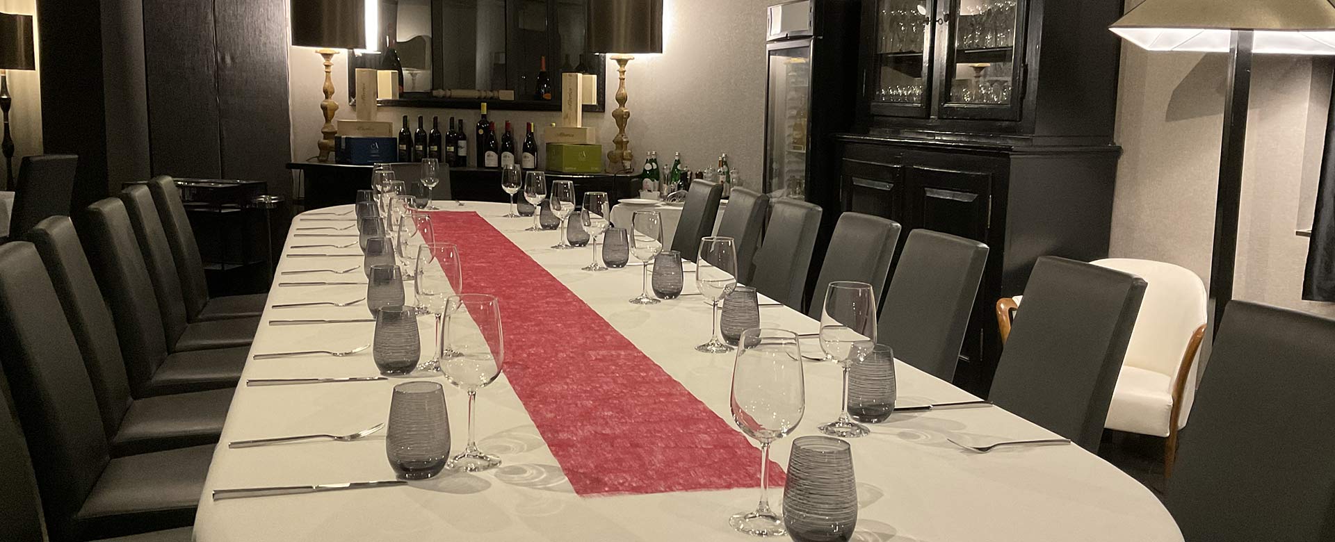 La sala del ristorante Corallium a Milano