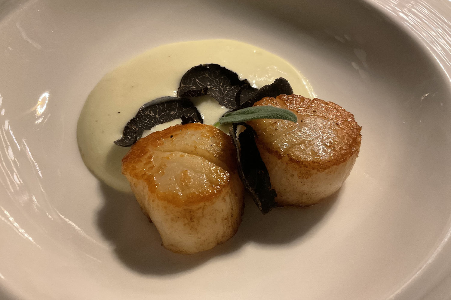 Un piatto del ristorante Corrallium di Milano