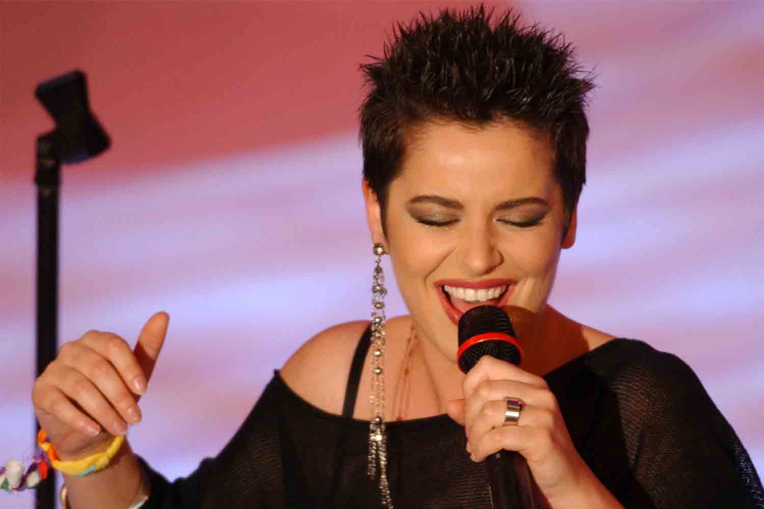 Silvia Salemi al Festival di Sanremo 2003