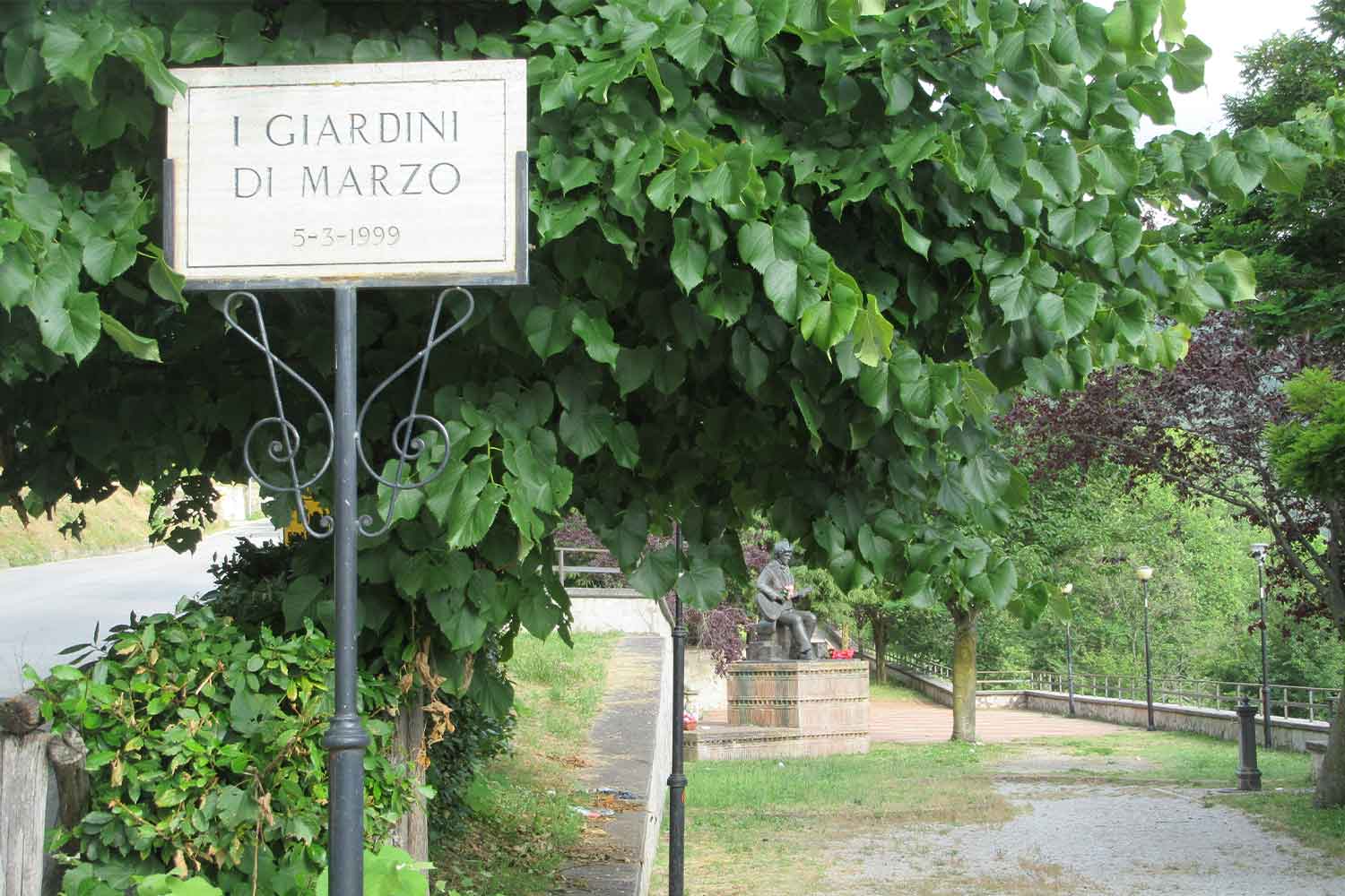 I Giardini di marzo a Poggio Bustone (Rieti)