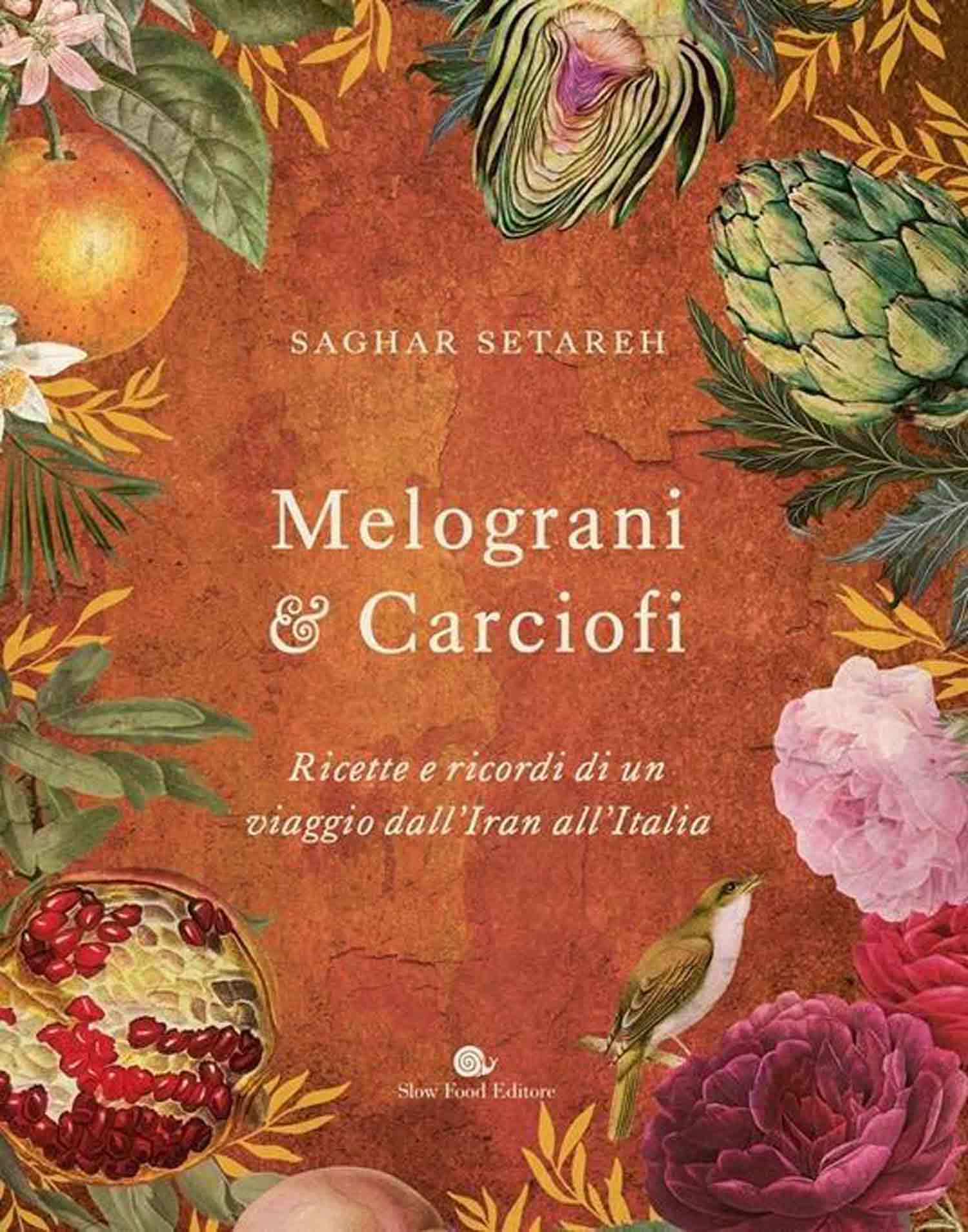 Pomegranates Artichokes by Saghar Setareh