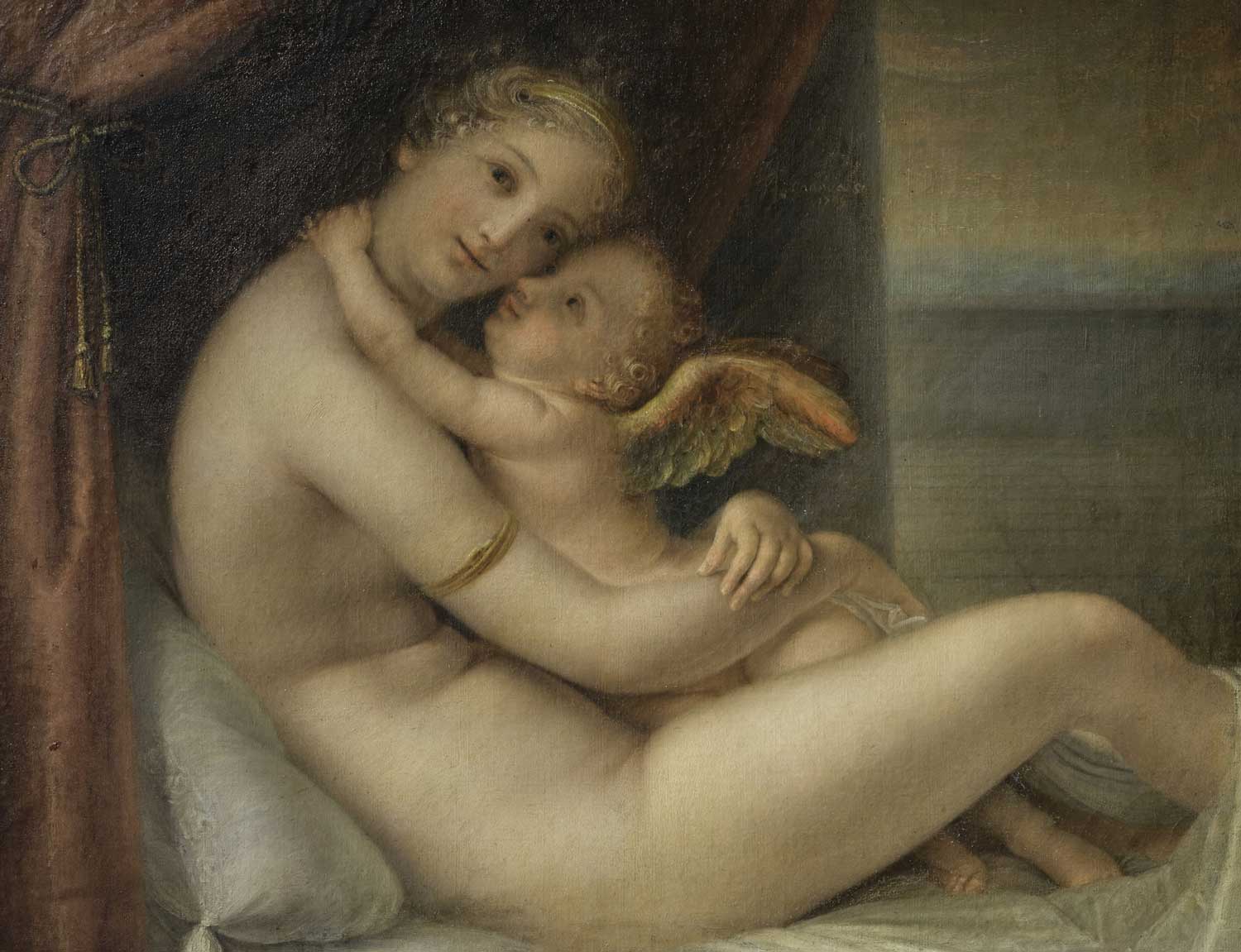 Venere con amore in fasce (1798) di Antonio Canova, Possagno, Museo Gypsotheca Antonio Canova