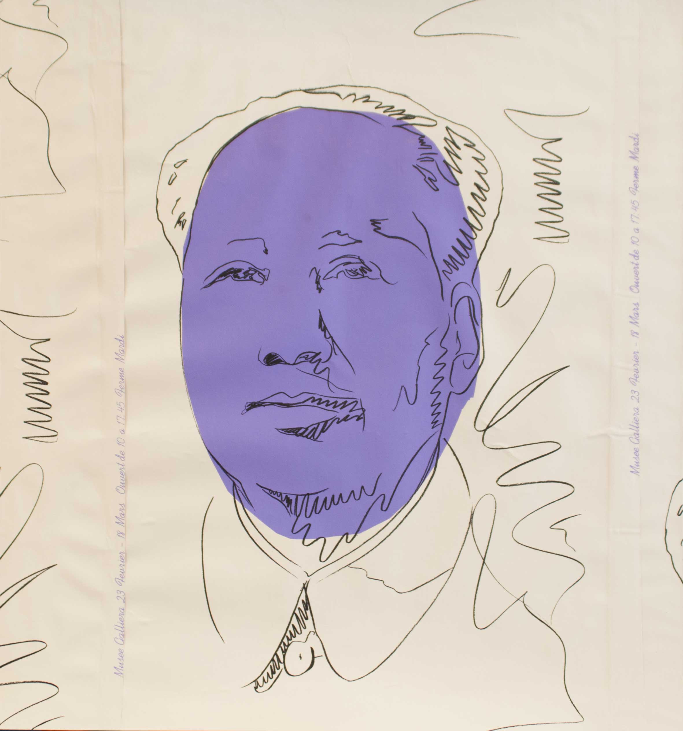 Andy Warhol, Mao (1974) - Collezione privata