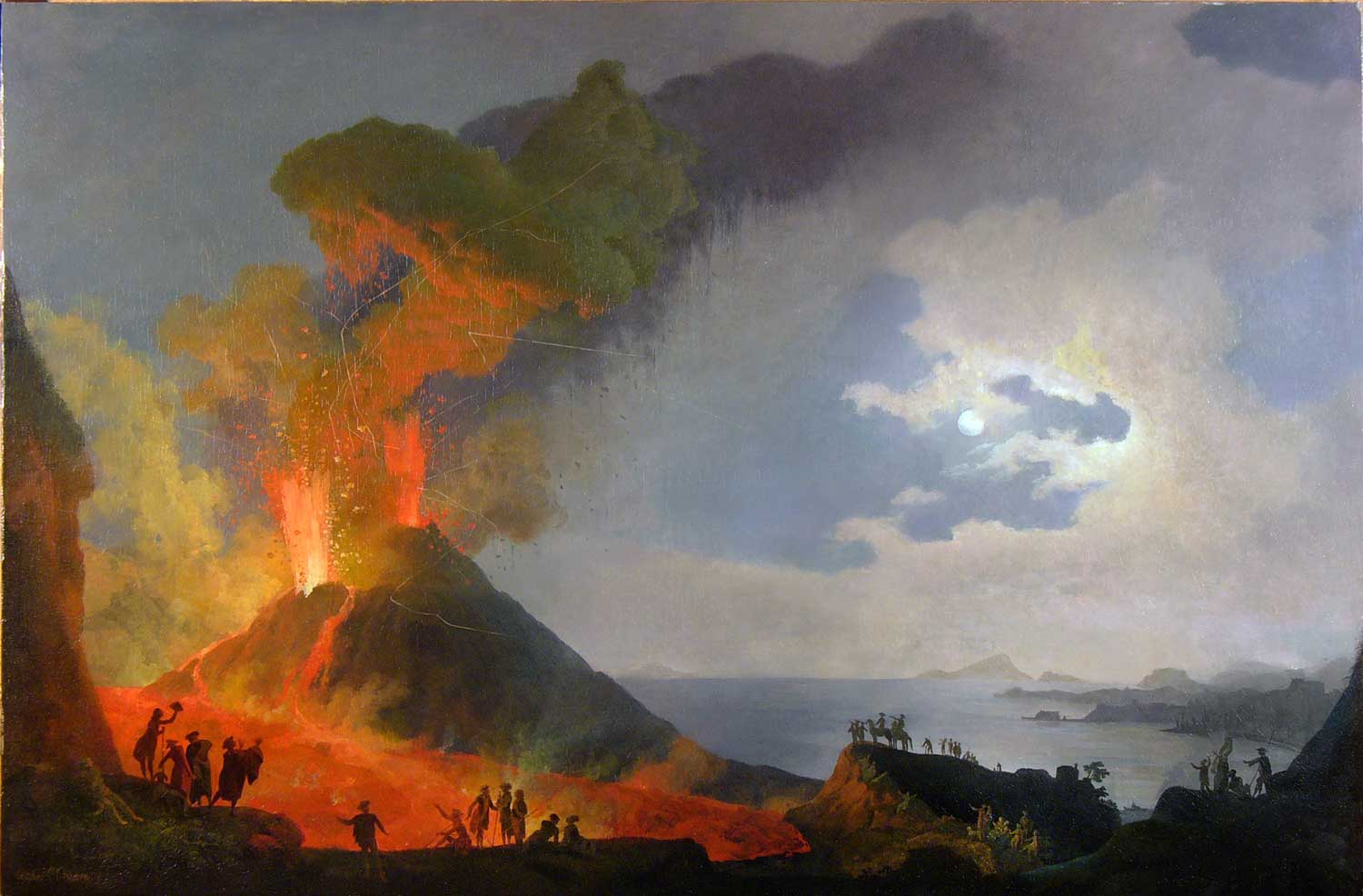 Pierre Jacques Volaire, Eruzione del Vesuvio nel 1771 (1789)
