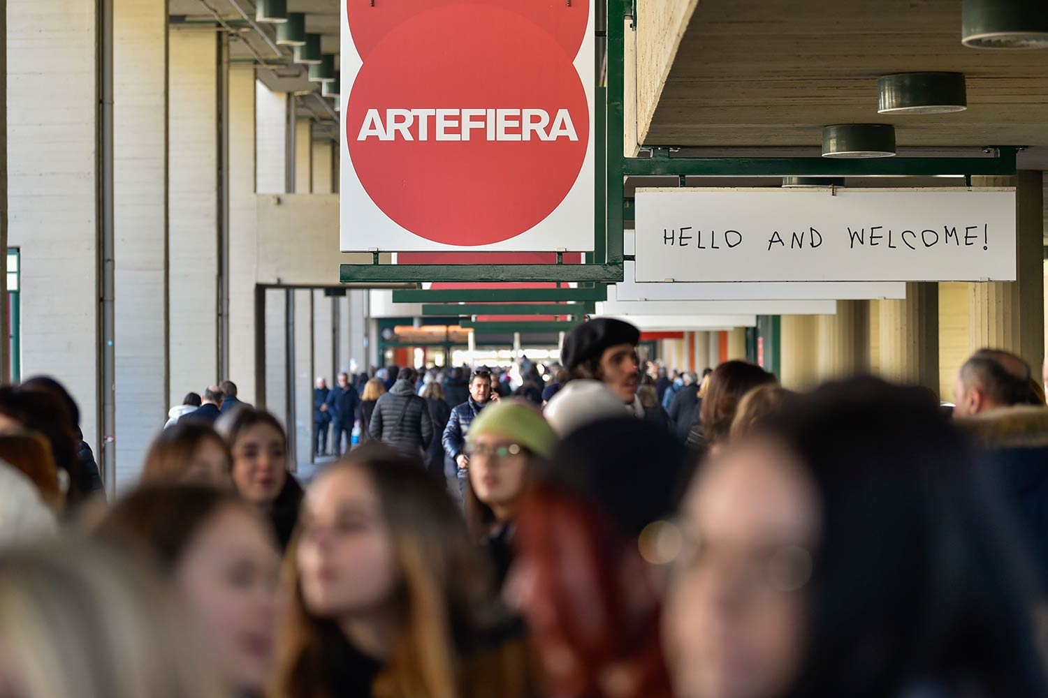 Una delle passate edizioni di Arte Fiera, Courtesy Arte Fiera