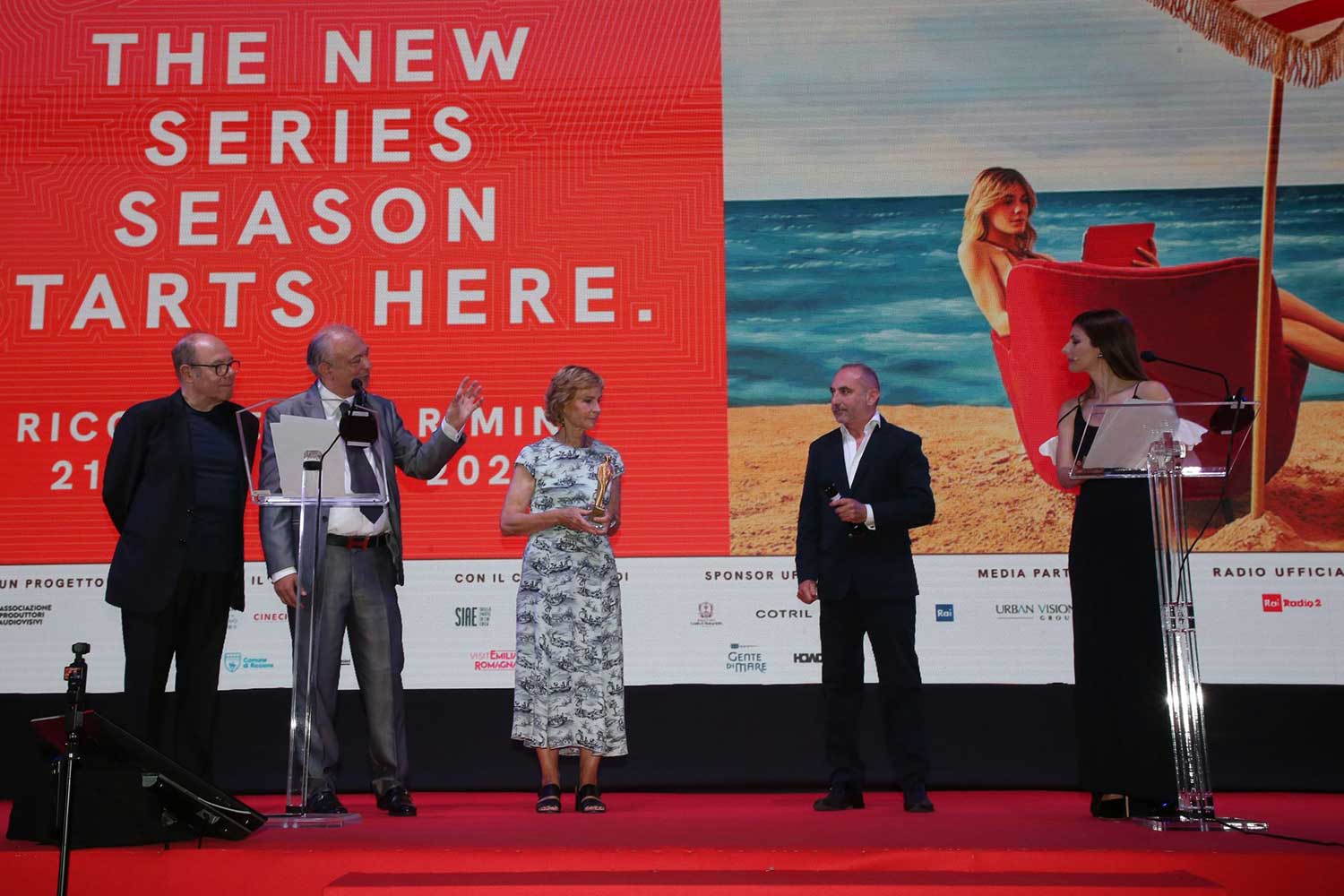 italian global series festival, premiazione